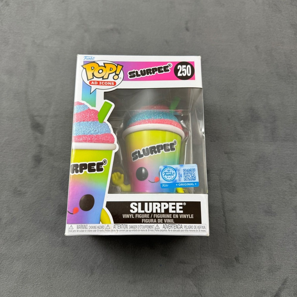 Funko Pop Ad Icons Slurpee 250 Vinyl Figure Special Edition 7-Eleven Rainbow